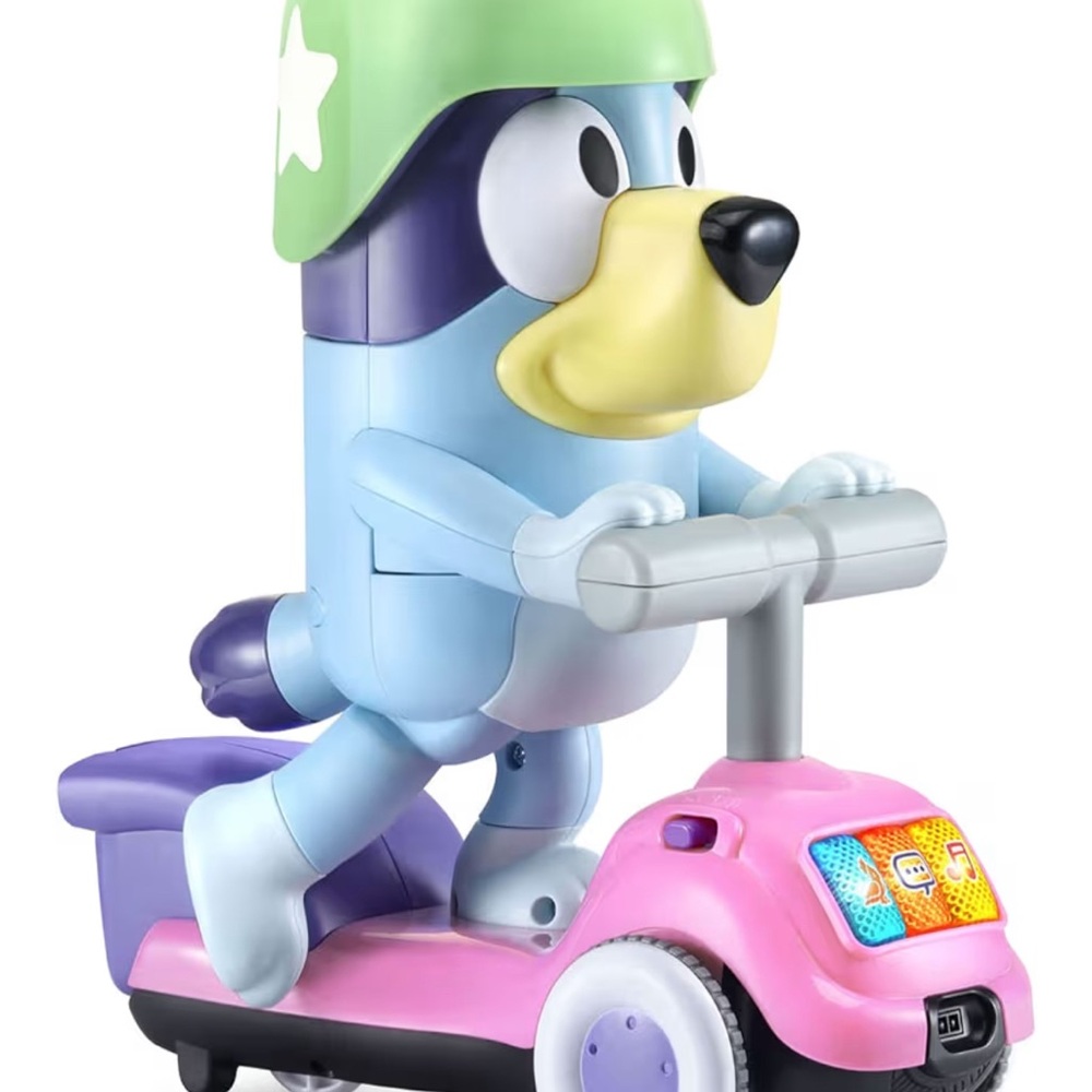 Bluey VTech Toy on Scooter - NEW